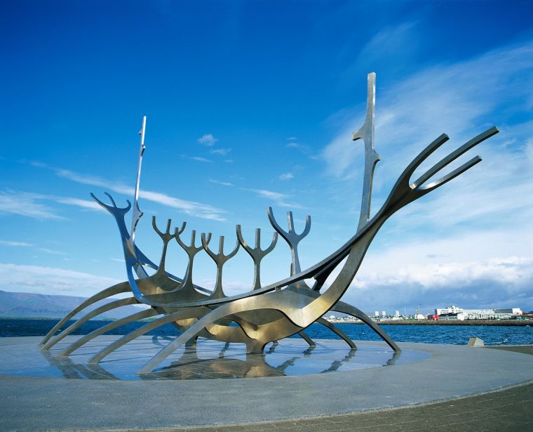 Sun Voyager sculpture, Reykjavik