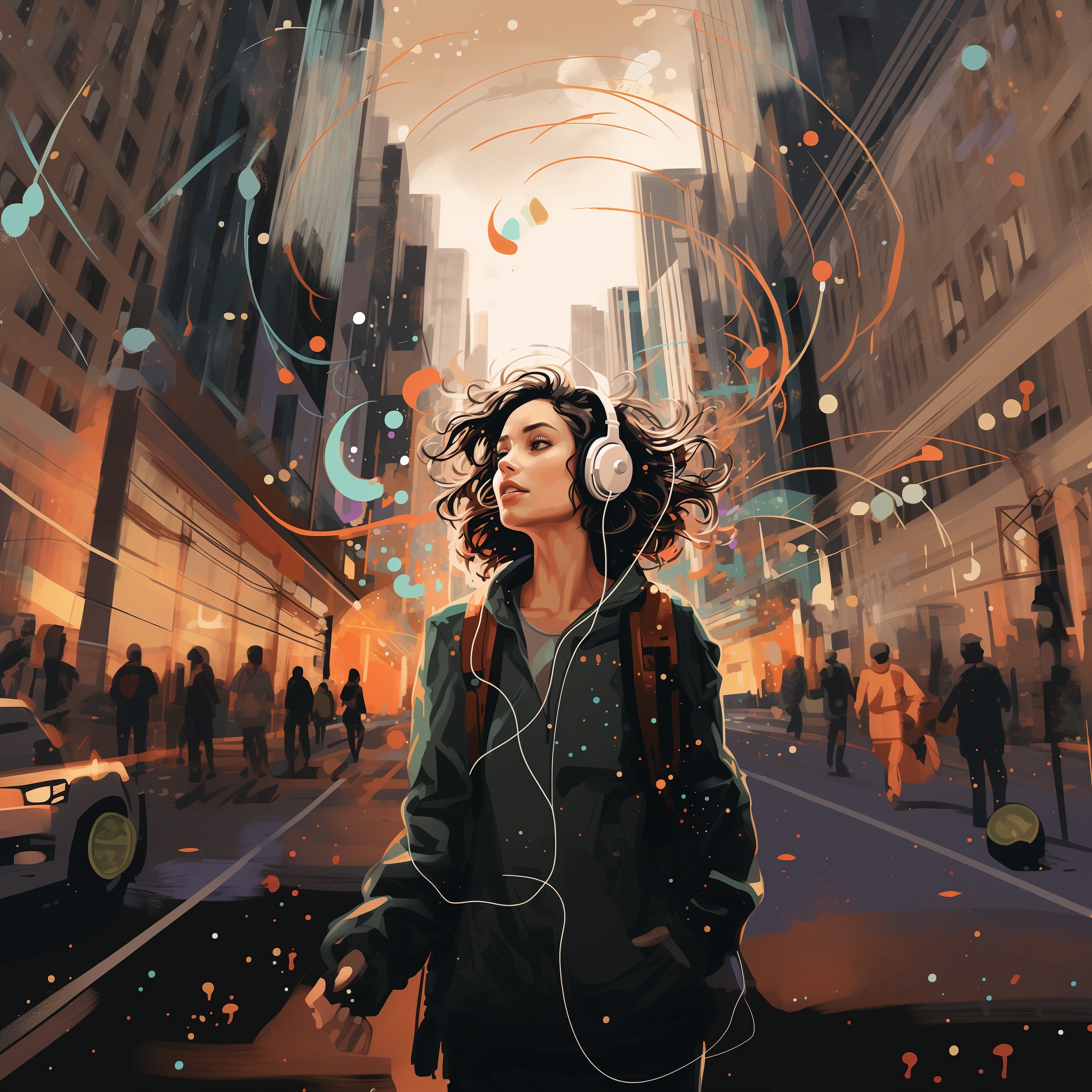 MastaBaba_an_illustration_of_a_young_woman_listening_to_headpho_9c89e91a-594d-4826-8a5c-6299e2e57538